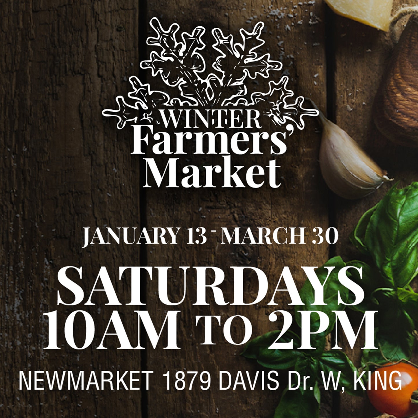 Winter Farmers Market Vendor Fees Newmarket