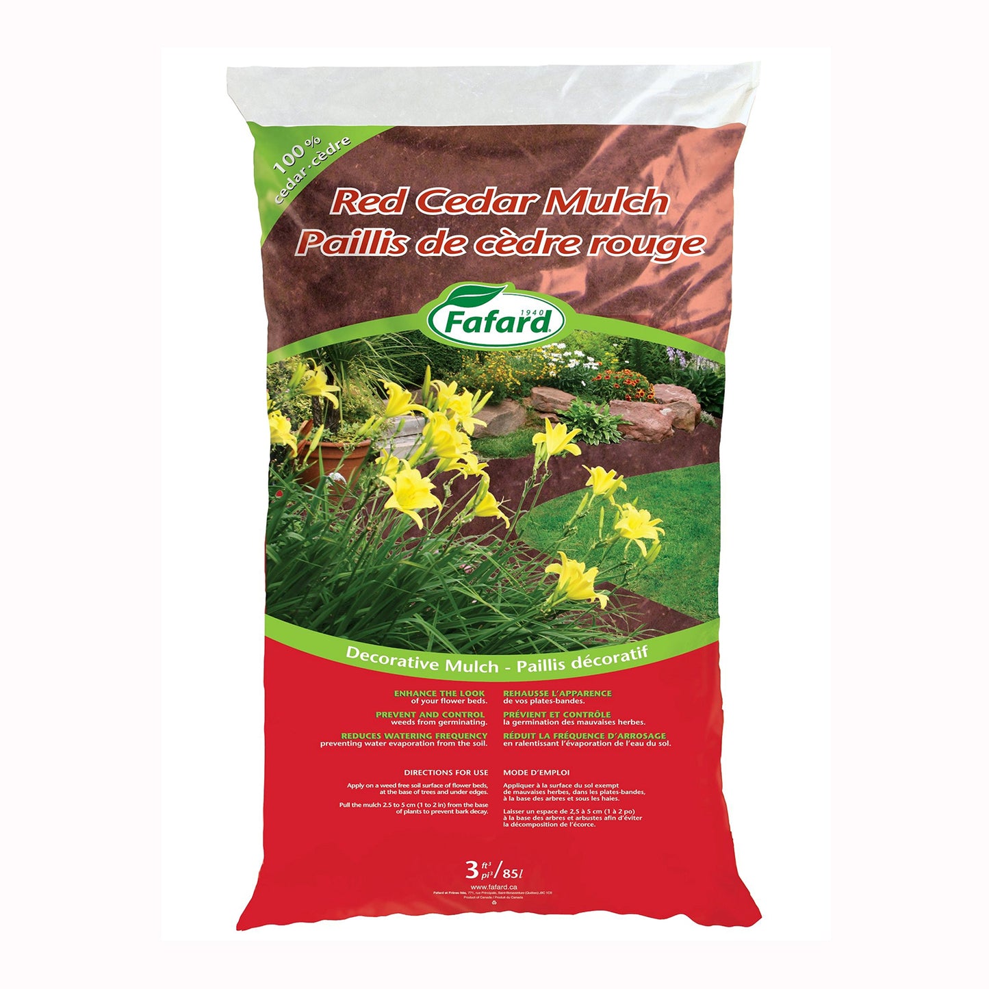 Cedar Mulch Red CuFt