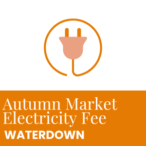 Electricity Fees Autumn Market Waterdown