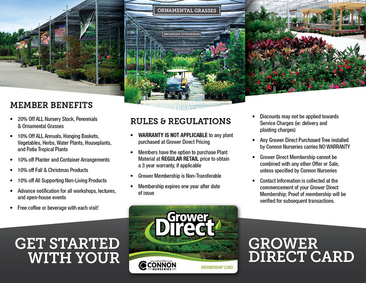 Grower Direct Membership Connon Nurseries Inc.